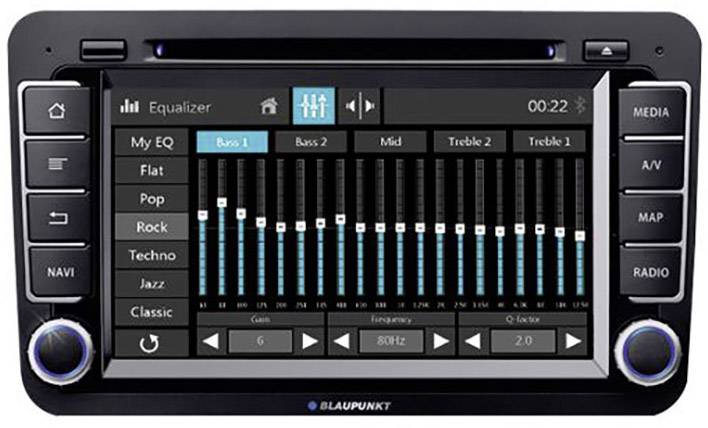 Blaupunkt Bremen 975 EU Navigationsgerät, Festeinbau Europa Anschluss für Lenkradfernbedienung, Anschluss für Rückfahrkamera