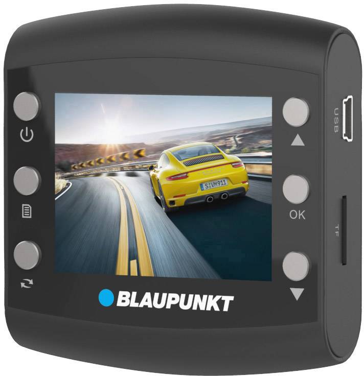 Blaupunkt BP 2.1 Dashcam Blickwinkel horizontal max.=120 ° 12 V  Display, Akku, Mikrofon