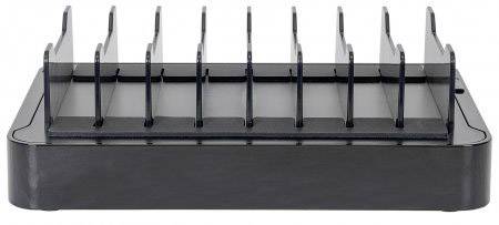 Manhattan 10-Port Charger USB Ladestation 76 W USB Schwarz Steckdose