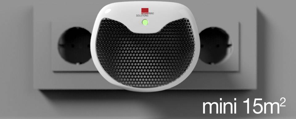 Swissinno Mini Schädlingsvertreiber Funktionsart Ultraschall Wirkungsbereich 15 m² 1 St.