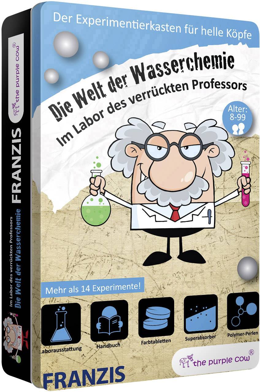 Franzis Verlag Die Welt der Wasserchemie 67019 Experimentierkasten ab 8 Jahre