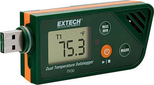Extech TH30 Temperatur-Datenlogger Messgröße Temperatur -30 bis +70°C PDF Funktion
