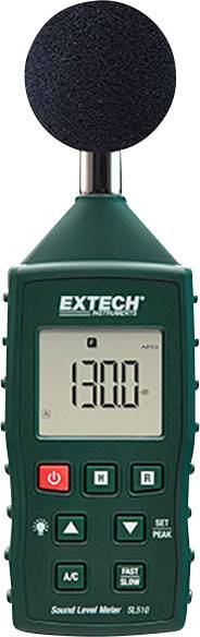 Extech Schallpegel-Messgerät SL510 35 - 130 dB 31.5 Hz - 8000 Hz