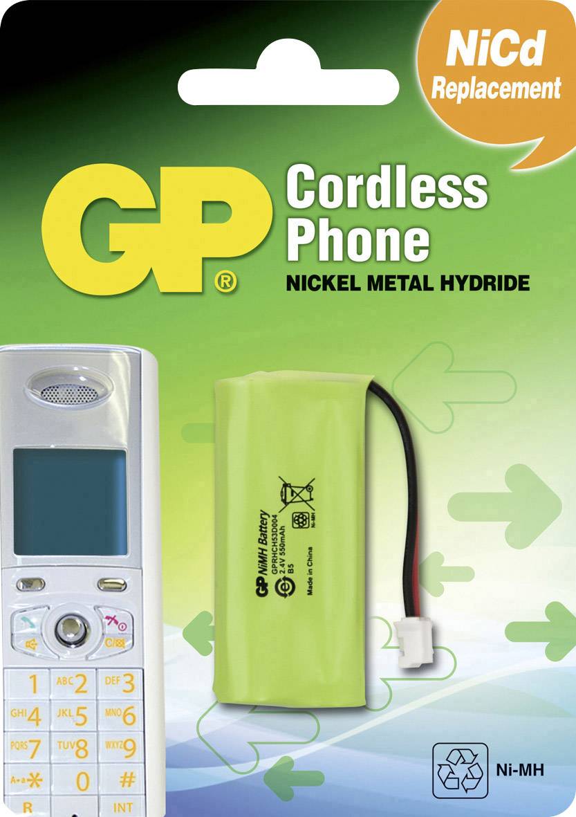 GP GPT382DE064C1 GPT382DE064C1 Schnurlostelefon Akku Passend für Marke: Siemens, Gigaset, Universum NiMH 2.4 V 550 mAh
