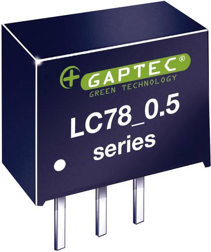 Gaptec LC78_03-0.5 DC/DC-Wandler, Print 12 V/DC 3.3 V/DC 500mA 1.65W Anzahl Ausgänge: 1 x