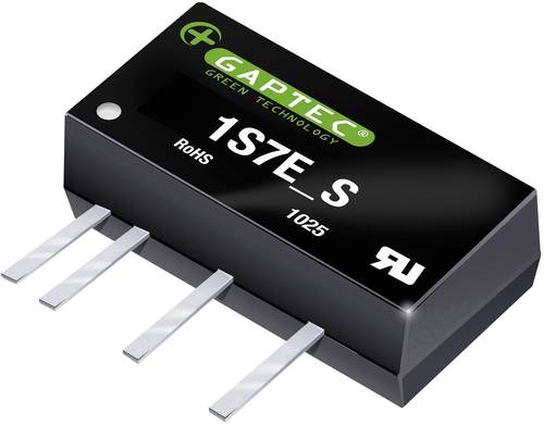 Gaptec 1S7E_1515S1.5UP DC/DC-Wandler, Print 15 V/DC 15 V/DC 67mA 1W Anzahl Ausgänge: 1 x