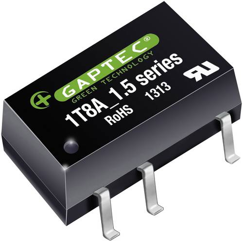 Gaptec 1T8A_1203S1.5UP DC/DC-Wandler, SMD 12 V/DC 3.3 V/DC 303mA 1W Anzahl Ausgänge: 1 x
