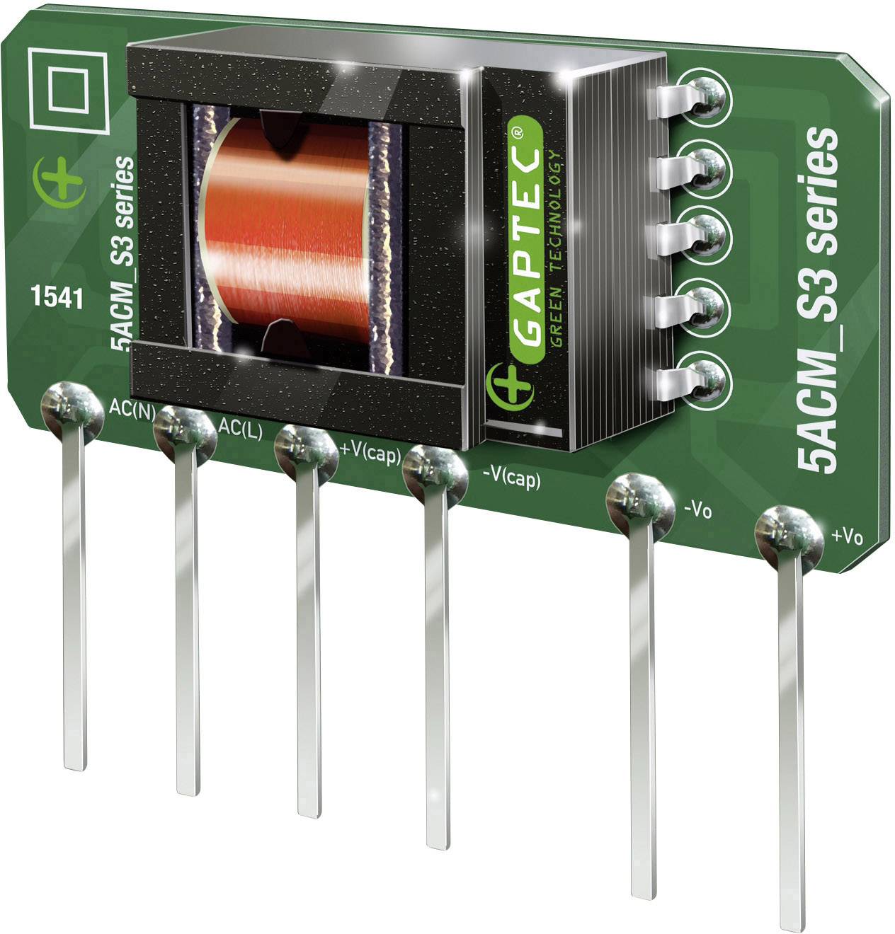 Gaptec 5ACM_03S3 AC/DC-Netzteilbaustein, open frame 3.3 V/DC 5 W