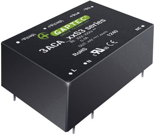 Gaptec 3ACA_05S3 AC/DC-Netzteilbaustein, geschlossen 5 V/DC 3W