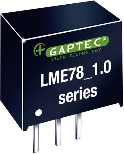 Gaptec LME78_09-1.0 DC/DC-Wandler, Print 24 V/DC 9 V/DC 1000mA 9W Anzahl Ausgänge: 1 x