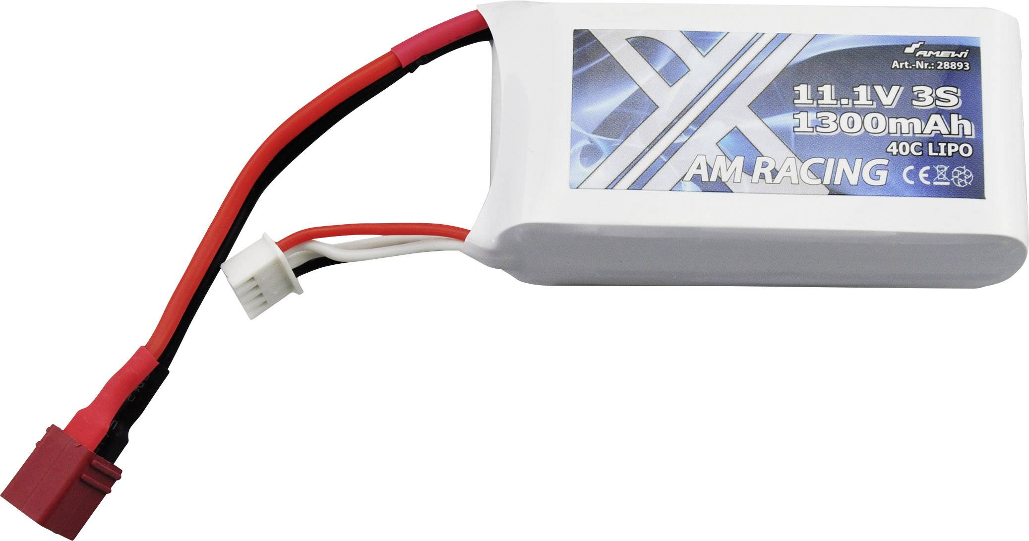 Amewi Fahrakku Passend für (Schiffsmodellbau): Amewi Mad Shark 1 St.