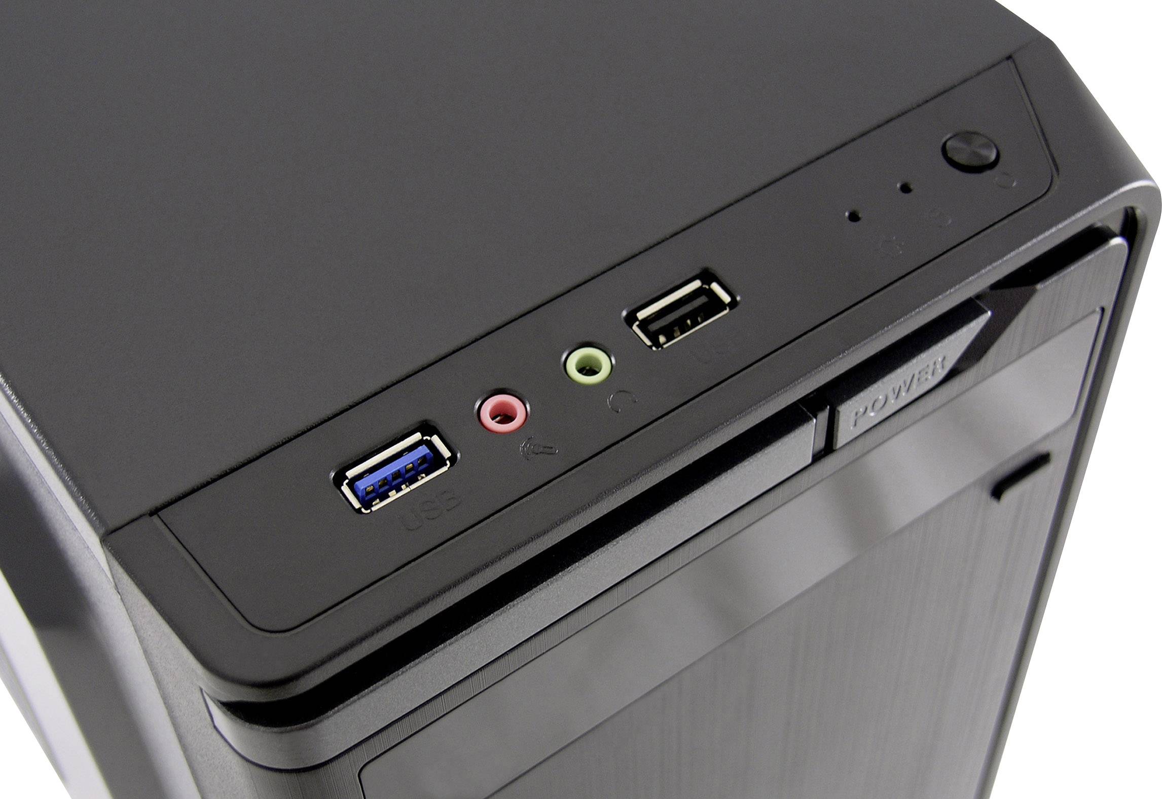 LC Power LC-2010MB-ON Midi-Tower PC-Gehäuse Schwarz