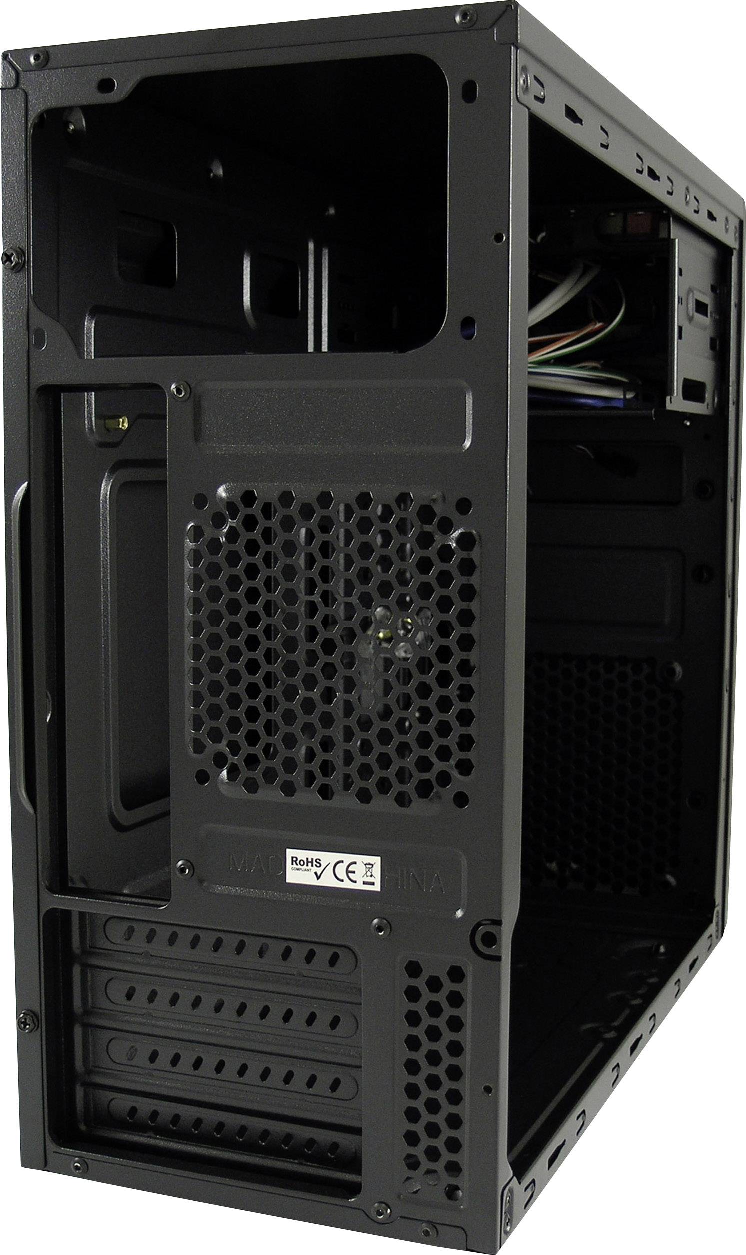 LC Power LC-2010MB-ON Midi-Tower PC-Gehäuse Schwarz