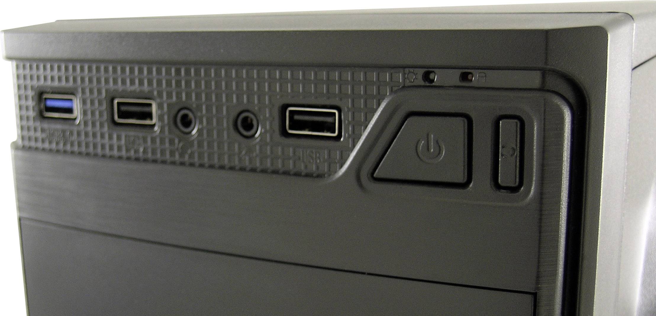 LC Power LC-7037B-ON Midi-Tower PC-Gehäuse Schwarz