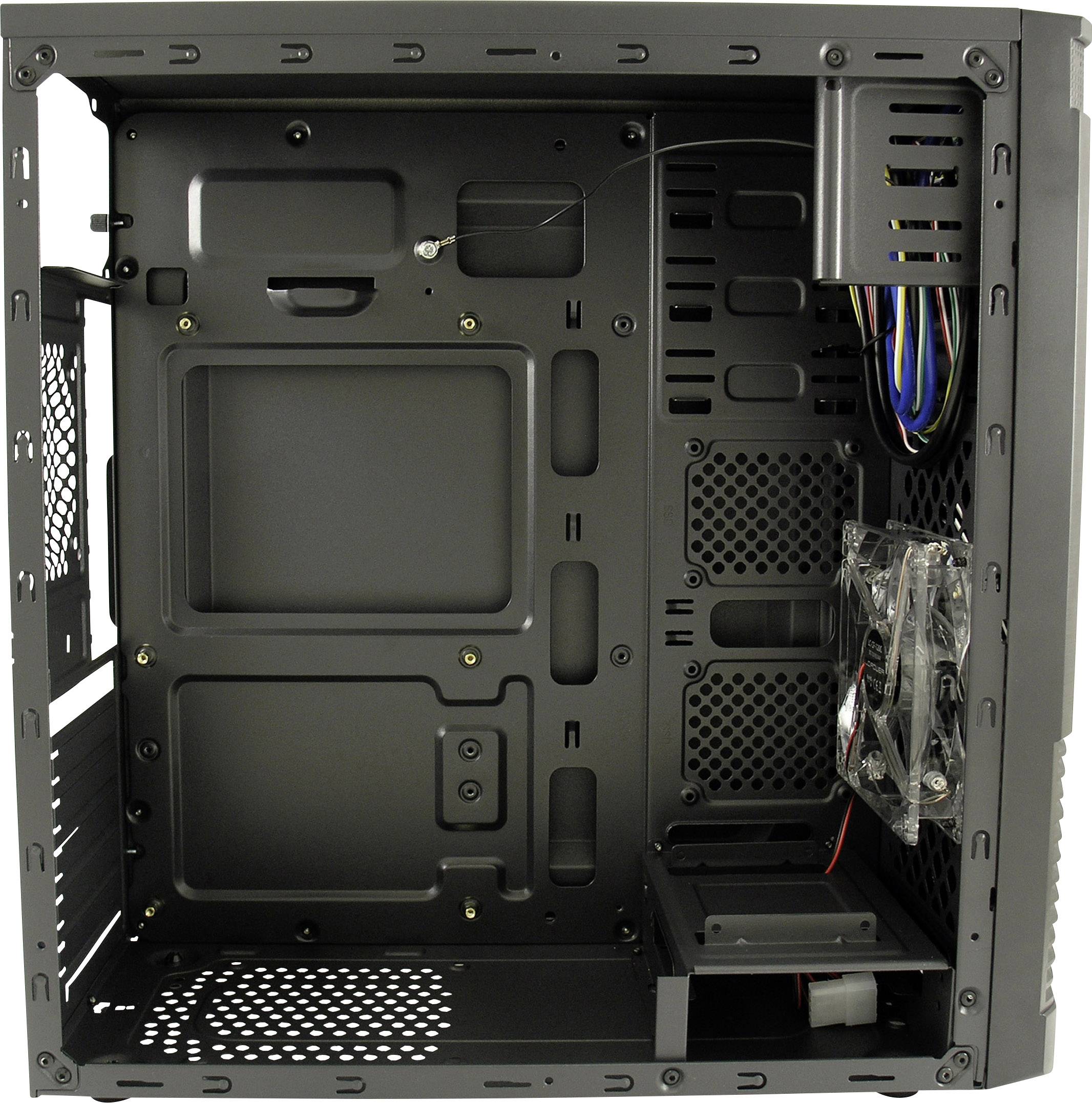 LC Power LC-7037B-ON Midi-Tower PC-Gehäuse Schwarz