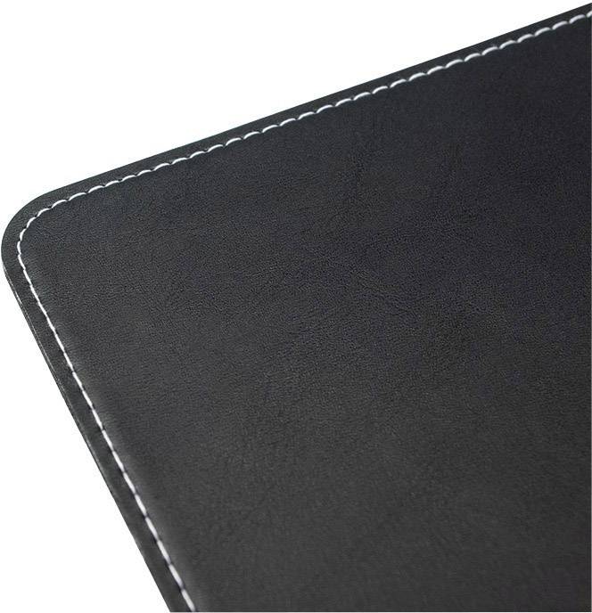 LogiLink ID0150 Mauspad Lederoptik Schwarz