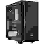 BeQuiet Pure Base 600 Midi-Tower PC-Gehäuse Schwarz, Orange gedämmt, Seitenfenster, 2 vorinstallierte Lüfter