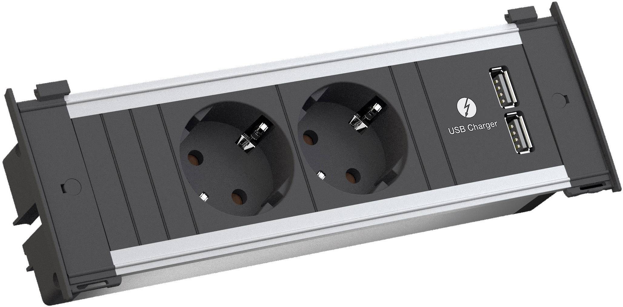 Bachmann 927001 4953474 Steckdosen-Modul ohne Schalter