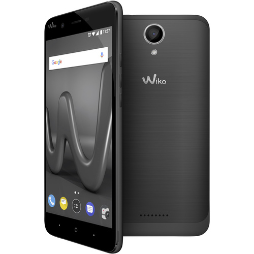 WIKO Harry Smartphone 16 GB () Anthrazit Android™ 7.0 Nougat Dual-SIM