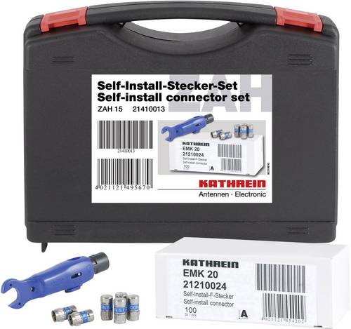 Kathrein SELF-Install-Stecker-Set ZAH 15 Kabel-Durchmesser: 7mm