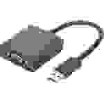 Digitus USB 3.2 Gen 1 (USB 3.0), VGA, Notebook, TV, Monitor, Video Adapterkabel [1x USB 3.2 Gen 1 S