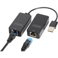 Digitus USB 2.0, Computer, Maus, Netzwerk, Notebook, Tastatur/Maus Adapter [1x USB 2.0 Buchse A, USB 2.0 Stecker A - 2x Digitus USB 2.0, Computer, Maus, Netzwerk, Notebook, Tastatur/Maus Adapter [1x USB 2.0 Buchse A, USB 2.0 Stecker A - 2x