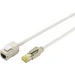 Digitus DK-1741-CP-020 RJ45 Netzwerkkabel, Patchkabel CAT 6a S/FTP 2.00m Grau Flammwidrig, Folienschirm, Geflechtschirm Digitus DK-1741-CP-020 RJ45 Netzwerkkabel, Patchkabel CAT 6a S/FTP 2.00m Grau Flammwidrig, Folienschirm, Geflechtschirm