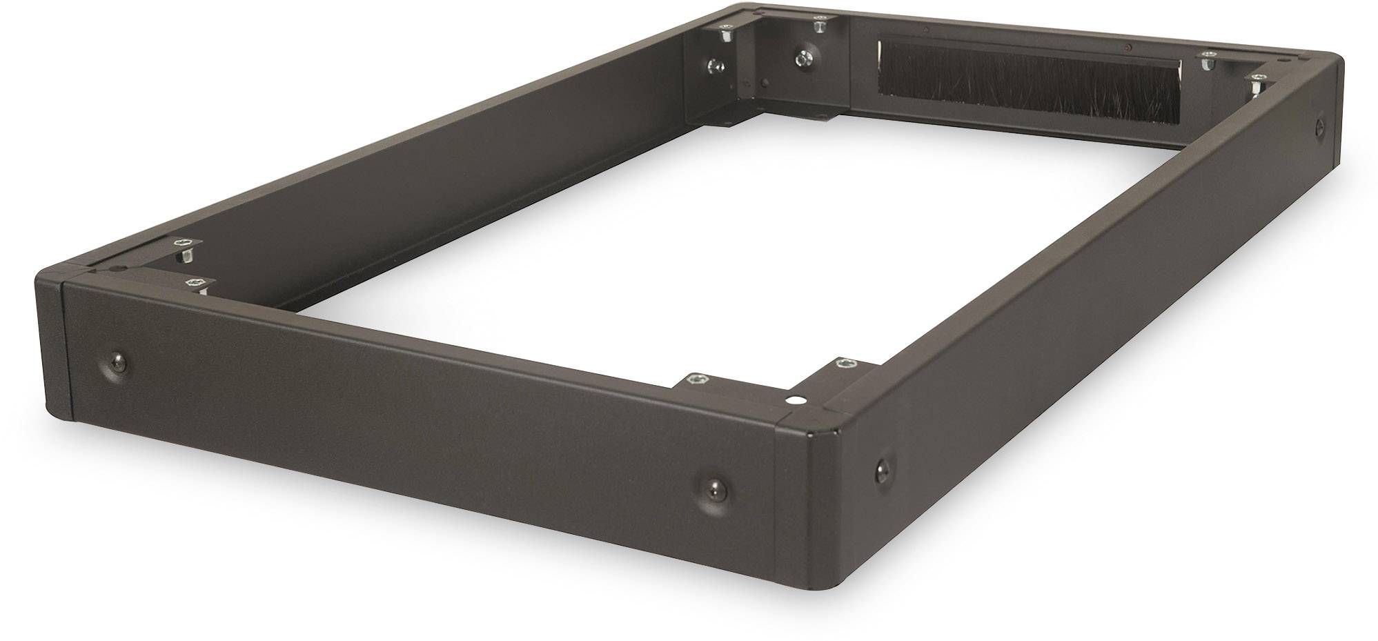 Digitus DN-19 PLINTH-6/10-NB 19 Zoll Netzwerkschrank-Sockel Geeignet für Schranktiefe: 1000 mm Schwarz (RAL 9005)