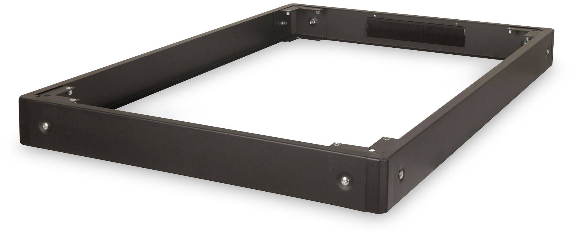 Digitus DN-19 PLINTH-8/12-NB 19 Zoll Netzwerkschrank-Sockel Geeignet für Schranktiefe: 1200mm Schwarz (RAL 9005)