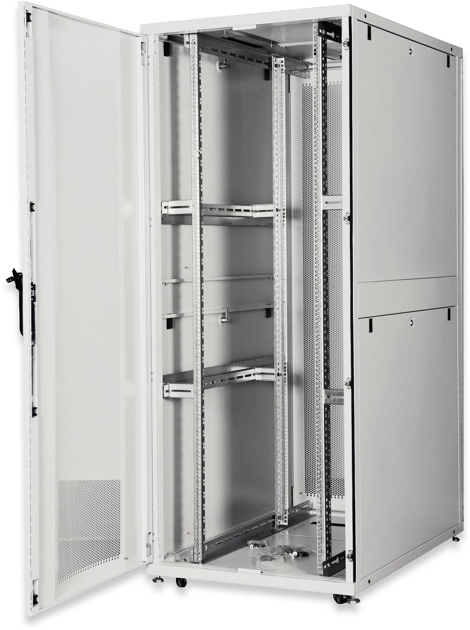 Digitus DN-19 SRV-42U-8/12 19 Zoll Serverschrank (B x H x T) 800 x 2000 x 1200mm 42 HE Lichtgrau (RAL 7035)