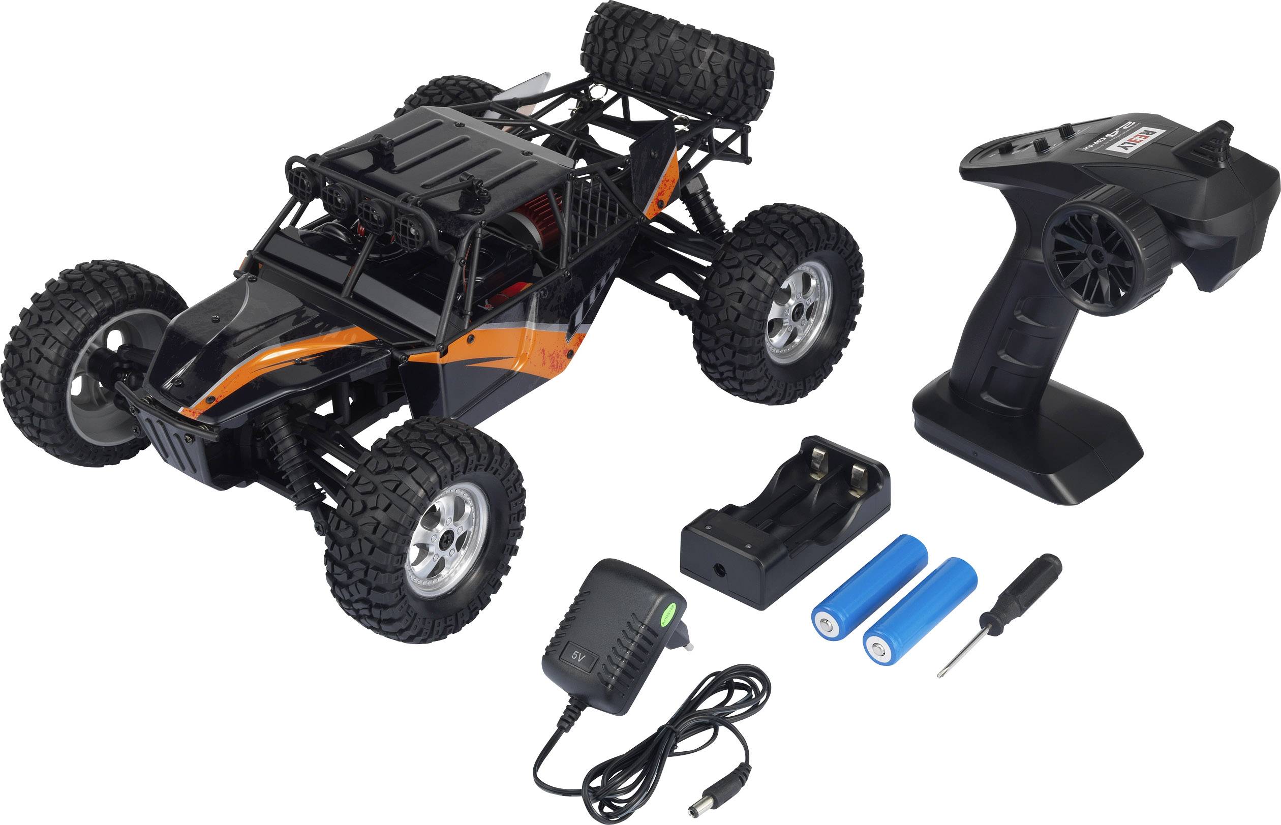 Reely Core Brushed 1:10 XS RC Modellauto Elektro Buggy Allradantrieb (4WD) RtR 2,4GHz