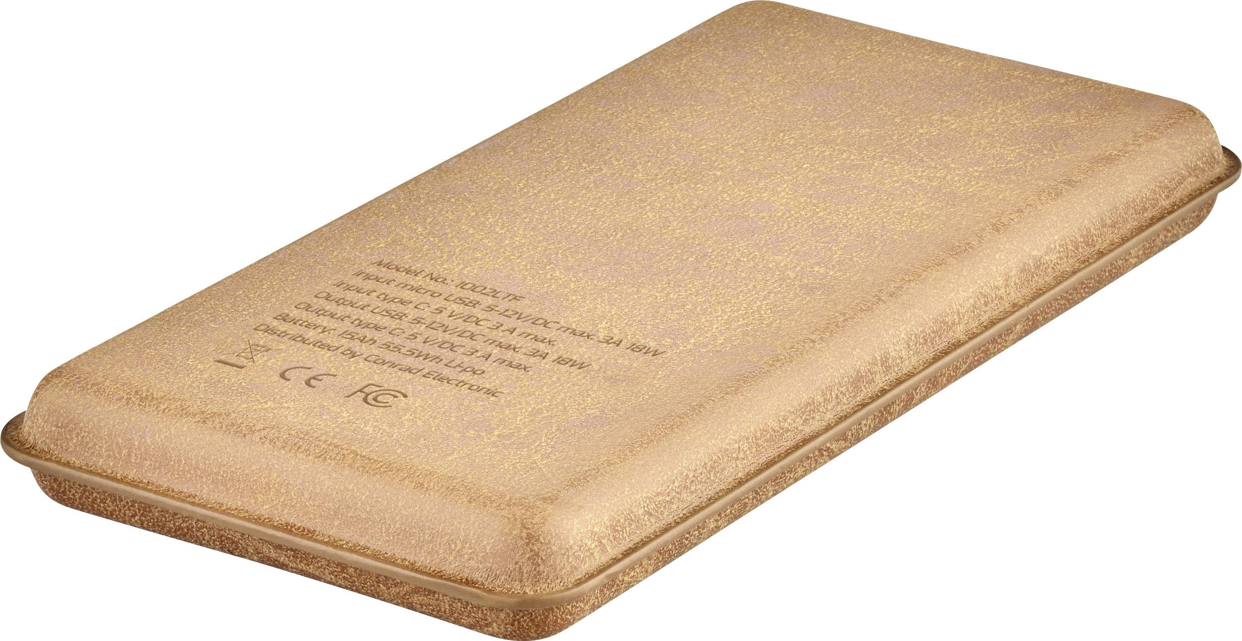 Tapfer Powerbank (Zusatzakku) LiPo 15000 mAh 1604594