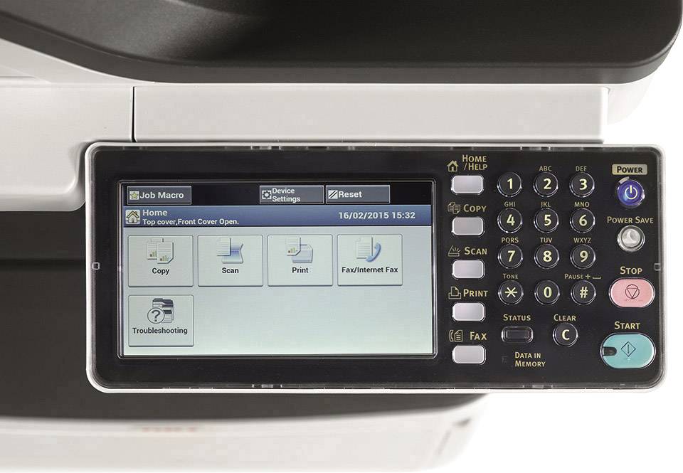 OKI MC853dn Multifunktionsdrucker Laser Farbe A3 Drucker, Scanner, Kopierer, Fax LAN, Duplex, Duplex-ADF