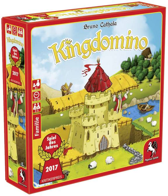 Pegasus Spiele 57104G Kingdomino Spiel des Jahres 2017