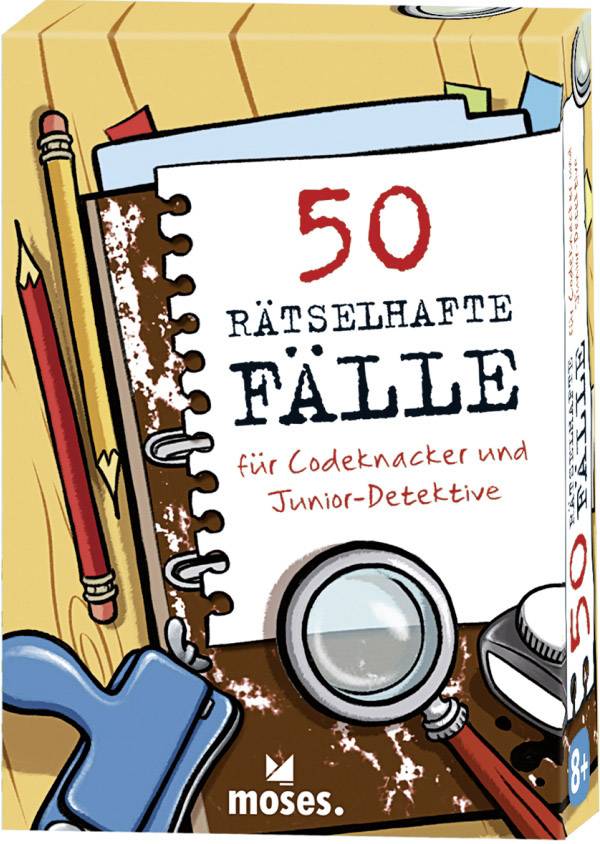 moses 50 rätselhafte Fälle für Codeknacker und Junior-Detektive 30241