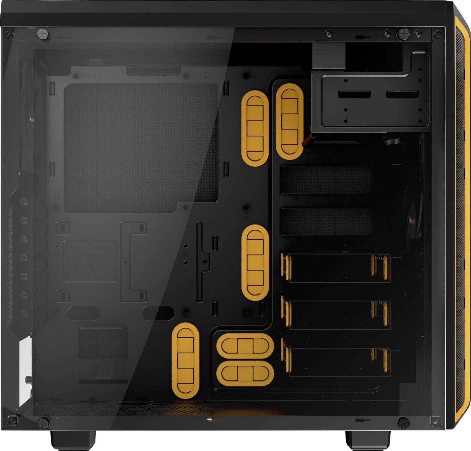 BeQuiet BGA03 Glas Seitenteil Passend für (Serie Gehäuse):Be Quiet! Pure Base 600