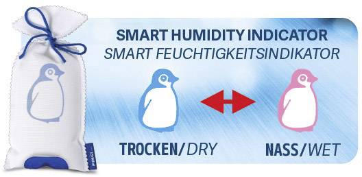 PINGI PR-703M Luftentfeuchter-Beutel Weiß, Blau