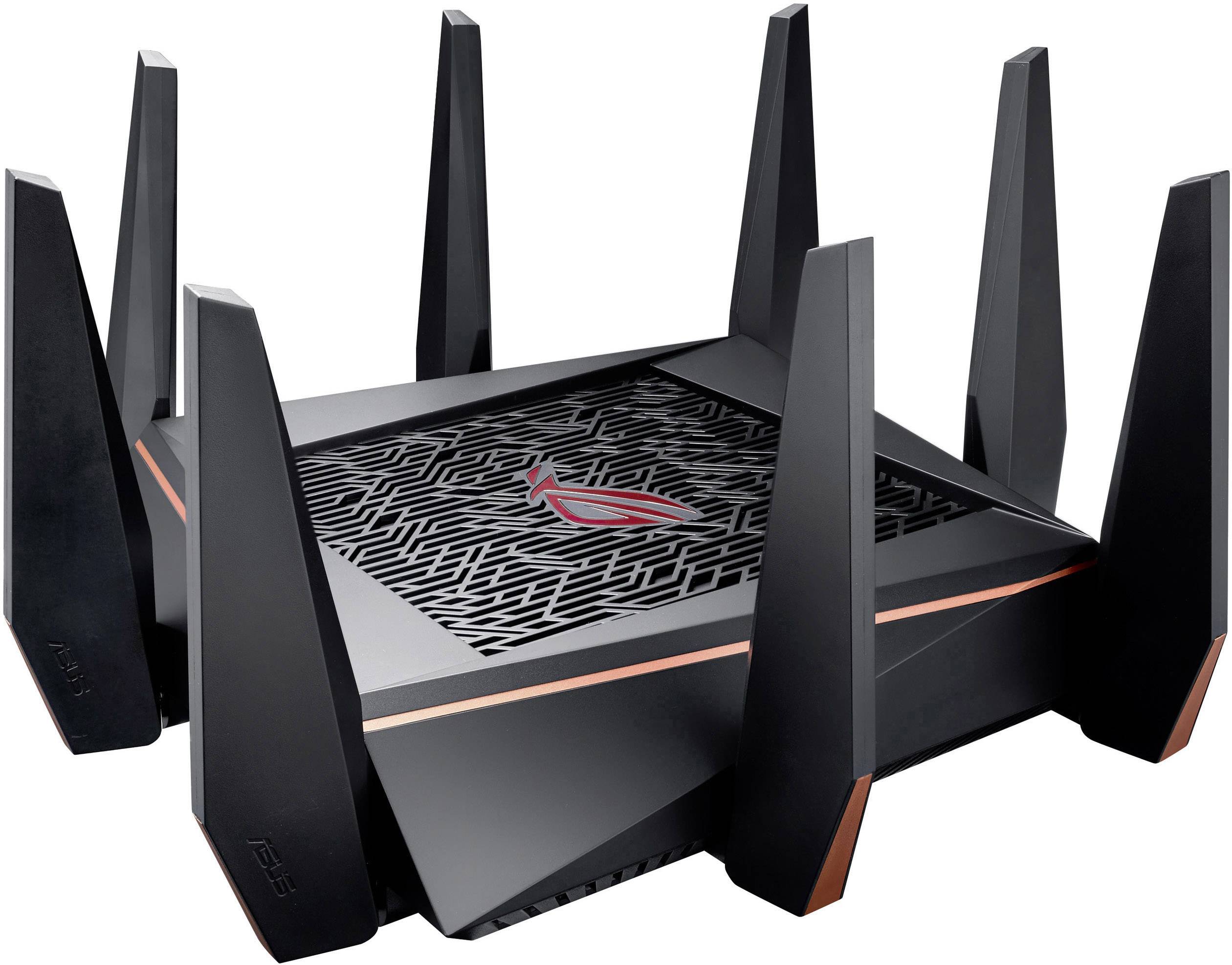 Asus ROG Rapture GT-AC5300 WLAN Router  2.4 GHz, 5 GHz, 5 GHz 1900 MBit/s