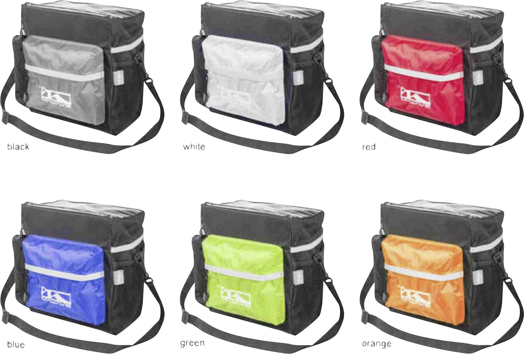 M-Wave Utrecht Travel Lenkertasche Schwarz, Grau