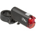 M-Wave Fahrrad-Rücklicht HELIOS K 1.1 LED batteriebetrieben Schwarz