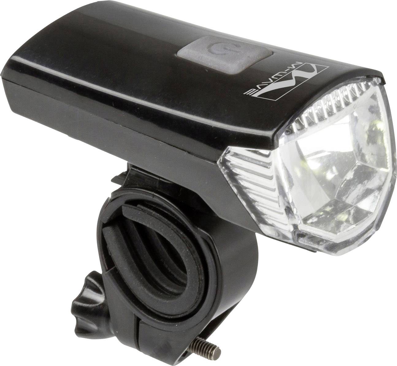 M-Wave Fahrradbeleuchtung Set ATLAS K 11 USB LED akkubetrieben Schwarz