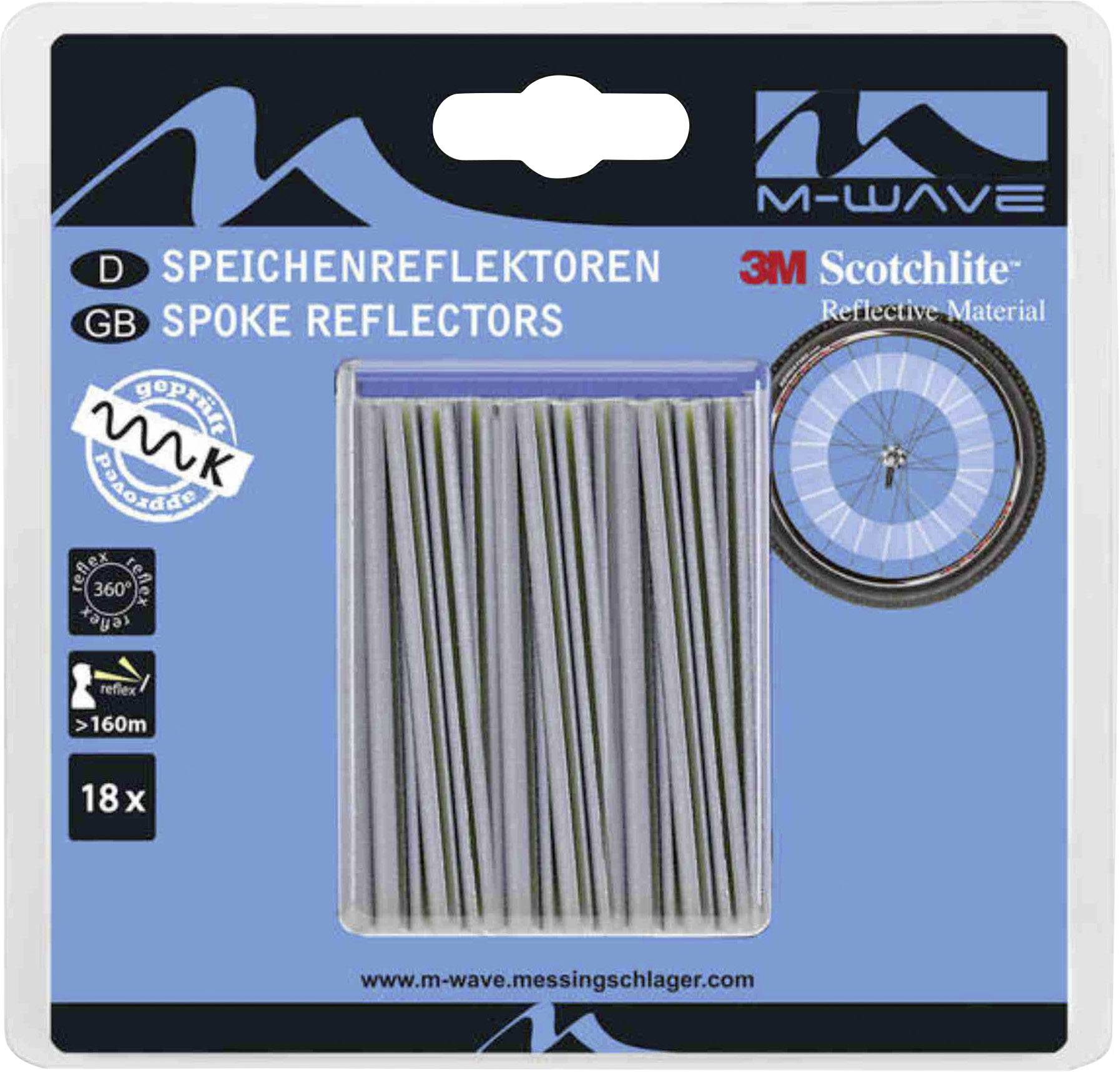 M-Wave 3M Scotchlite Fahrrad-Speichenreflektor