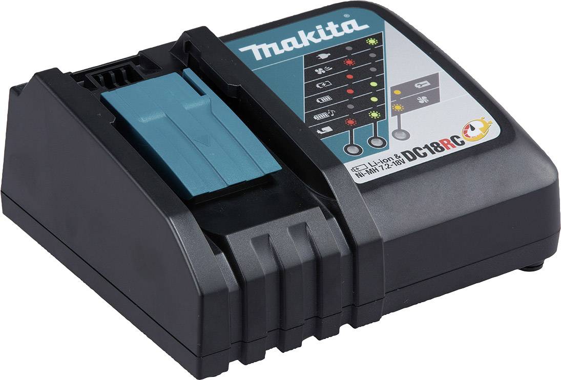 Makita DLX2221JX2 2-Gang-Akku-Schlagbohrschrauber, Akku-Schlagschrauber inkl. 2. Akku, inkl. Koffer