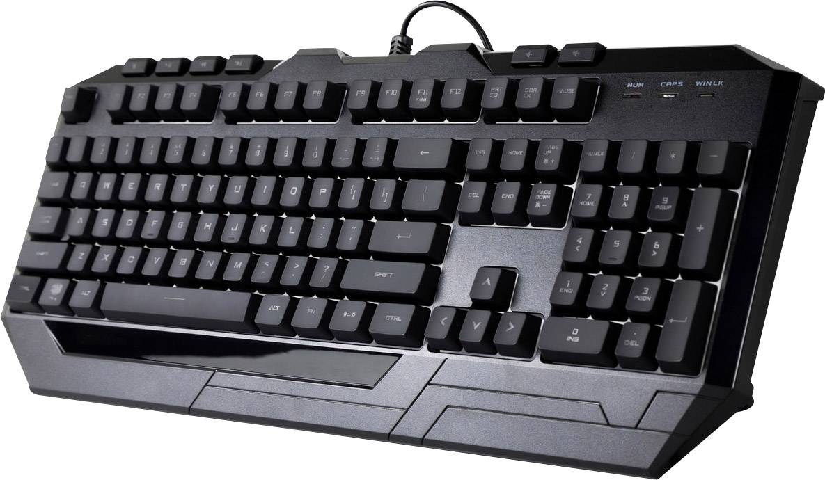 Cooler Master Devastator III USB-Gaming-Tastatur, Maus-Set Beleuchtet Deutsch, QWERTZ, Windows® Schwarz