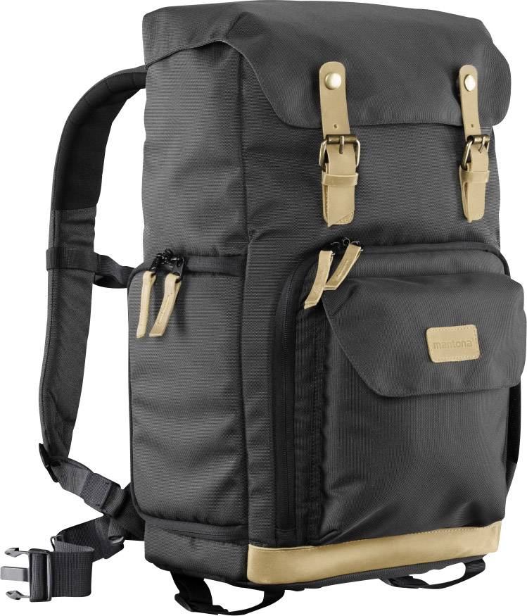 Mantona Luis Retro Rucksack Regenschutz