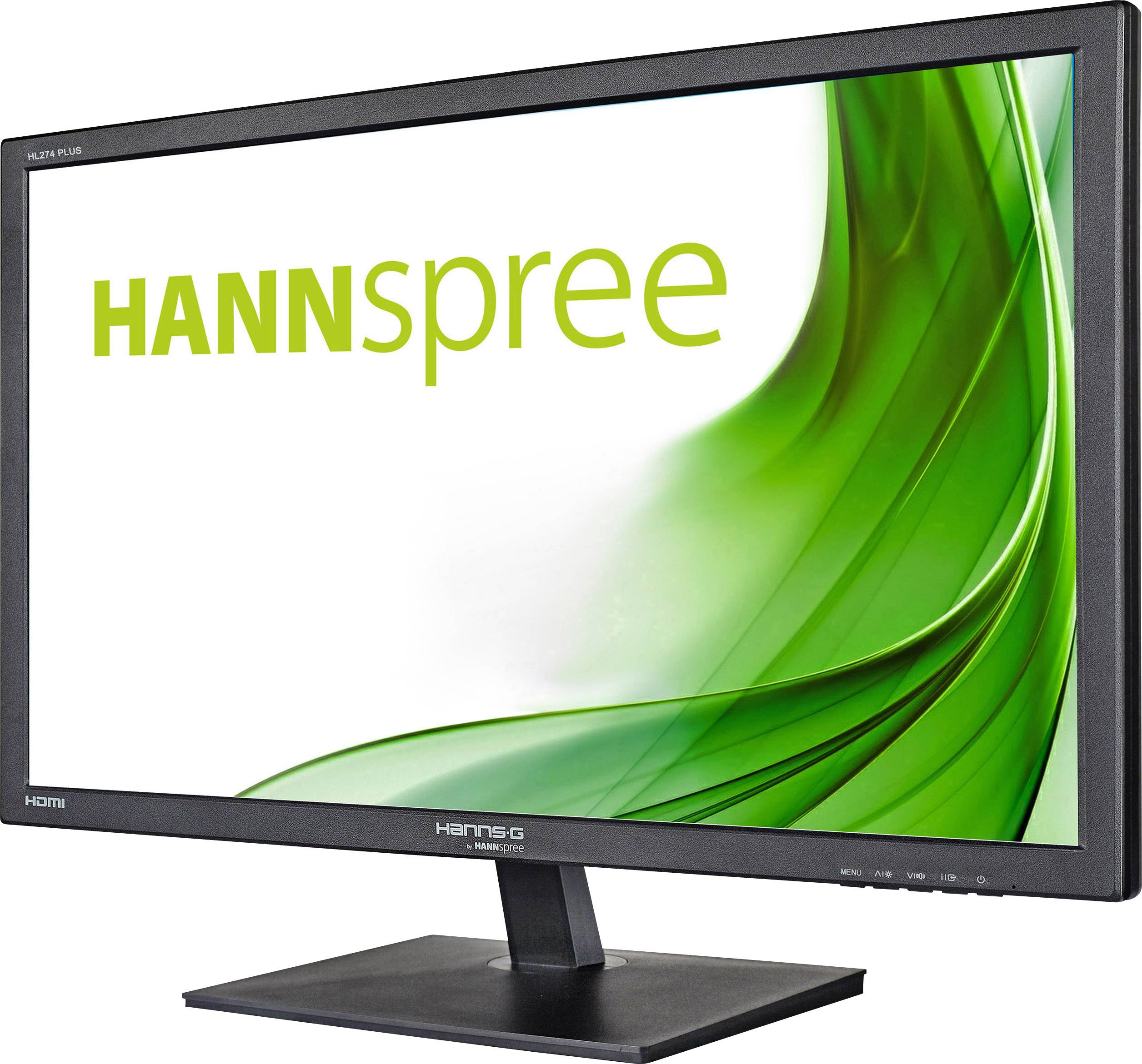 Hannspree HL274HPB LED-Monitor EEK D (A - G) 68.6 cm (27 Zoll) 1920 x 1080 Pixel 16:9 5 ms VGA, DVI, HDMI®