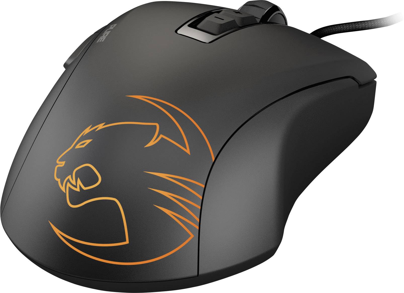 Roccat Kone Pure Owl-Eye USB Gaming-Maus Optisch Beleuchtet, Integrierter Profilspeicher Schwarz