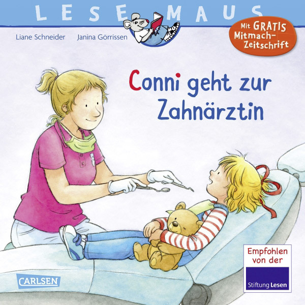 Carlsen Verlag Lesemaus 56: Conni geht zur Zahnärztin 8700