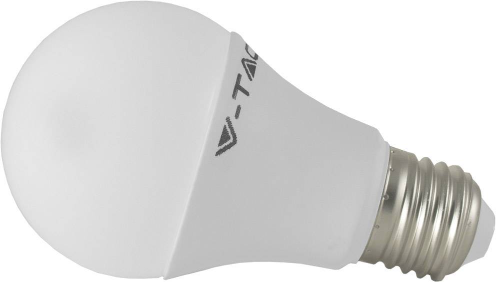V-TAC VT-2099 LED EEK G (A - G) E27 Glühlampenform 9W = 60W Warmweiß (Ø x L) 60mm x 112mm