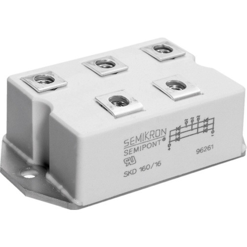 Semikron SKD160/16 Brückengleichrichter G37 1600 V 205 A Dreiphasig
